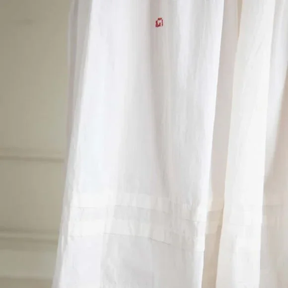 Story MFG. Mon Dress in Ecru Top Stitch - Picture 6 of 10